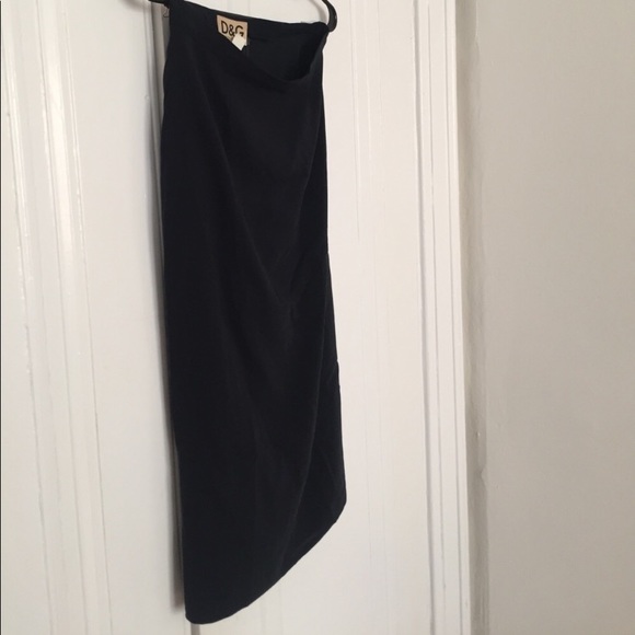 Dolce & Gabbana midi skirt (black) - Picture 2 of 3
